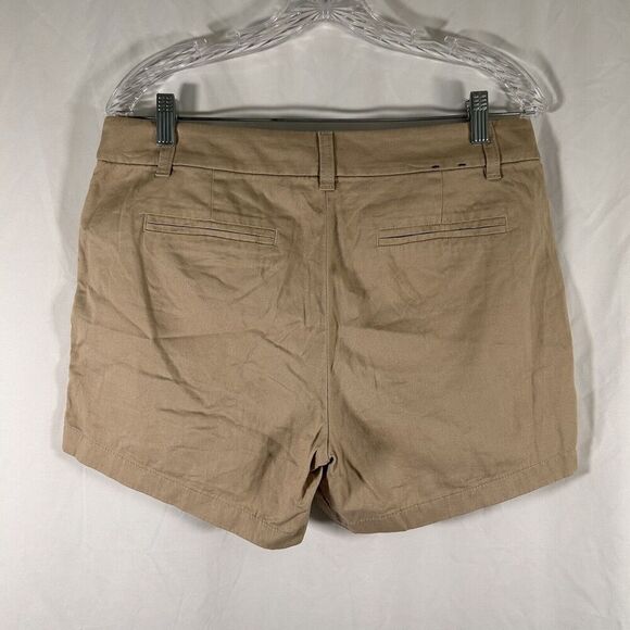 Vertex Cargo Shorts Men's 36 Khaki Brown Hiking Athletic Button Zip Poly Blend - Picture 8 of 8